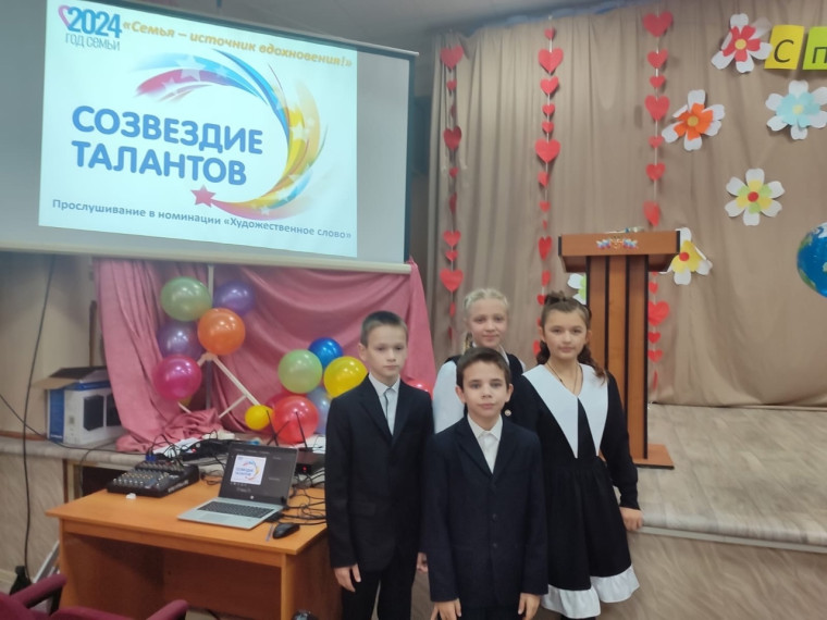 Конкурсные прослушивания районного Фестиваля-конкурса «Созвездие талантов -2024».